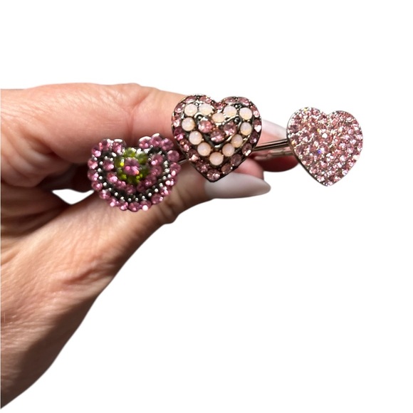 NWT SoHo Rhinestone Hair Pins - Picture 3 of 4